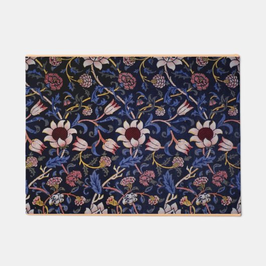 Evenlode, beroemd William Morris-patroon, deurmat (Voorkant)