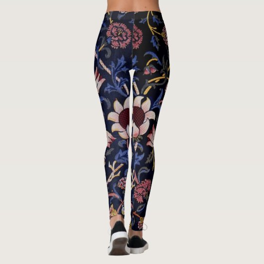 Evenlode, beroemd William Morris patroon, Leggings (Achterkant)