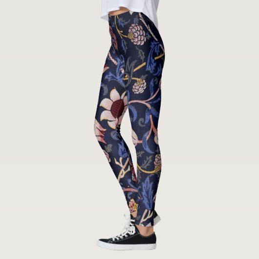 Evenlode, beroemd William Morris patroon, Leggings (Links)
