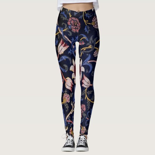 Evenlode, beroemd William Morris patroon, Leggings (Voorkant)