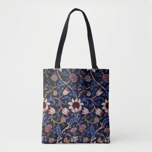 Evenlode, beroemd William Morris patroon, Tote Bag (Voorkant)