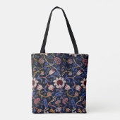 Evenlode, beroemd William Morris patroon, Tote Bag (Achterkant)