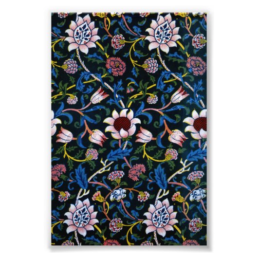 Evenlode door William Morris Foto Afdruk (Voorkant)