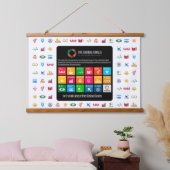 Event Achtergrond SDG Wall Art voor klaslokalen Ka Hangend Wandkleed (Slaapkamer)