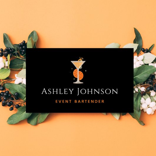 Event Bartender Mixoloog Tropische Cocktail Bar Visitekaartje