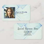 Event Coordinator  Professional Square Photo  Visitekaartje (Voorkant / Achterkant)