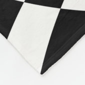 Event Horizon 3d Black Fleece Deken (Hoek)