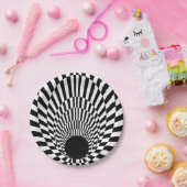 Event Horizon 3d Black hole Papieren Bordje (Feest)