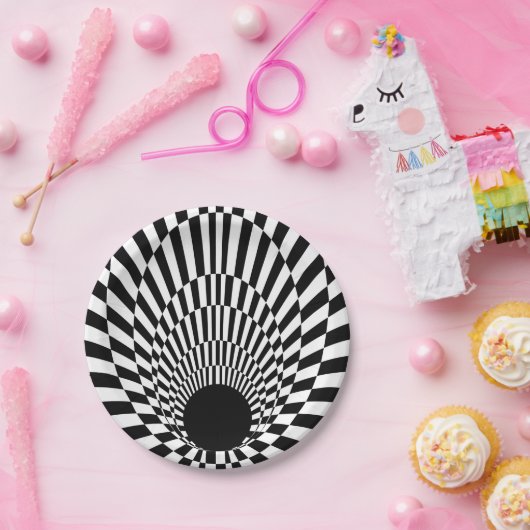 Event Horizon 3d Black hole Papieren Bordje (Feest)