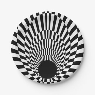 Event Horizon 3d Black hole Papieren Bordje