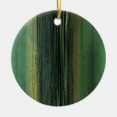 Event Horizon 6711 - Green Abstract Art Keramisch Ornament (Voorkant)