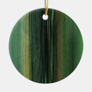 Event Horizon 6711 - Green Abstract Art Keramisch Ornament