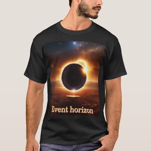 Event horizon T-shirt (Voorkant)