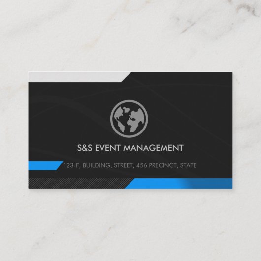 Event Management Planner Visitekaartje (Achterkant)