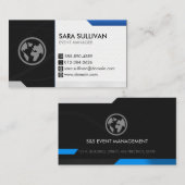 Event Management Planner Visitekaartje (Voorkant / Achterkant)