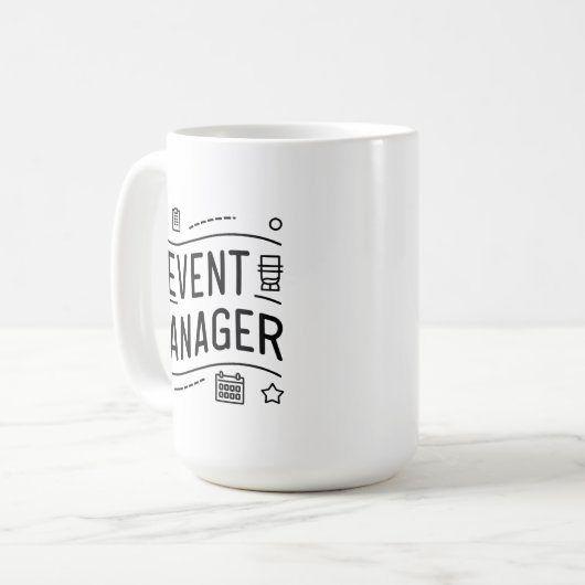 Event Manager Definitie Mok (Voorkant links)