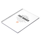 Event Manager Notitieboek (Linkerzijde)