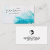 Event Manager Party Planner Visitekaartje (Voorkant / Achterkant)