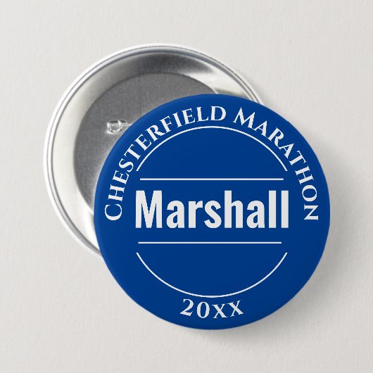Event Marshall Badge Button (Voorkant /achterkant)