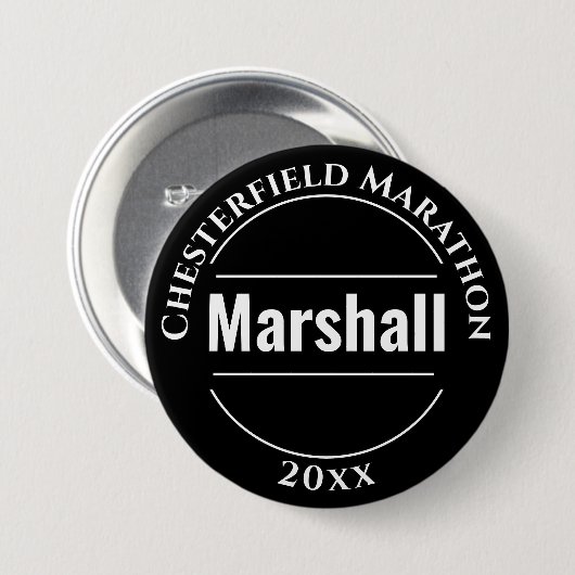 Event Marshall Badge Button (Voorkant /achterkant)