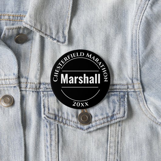 Event Marshall Badge Button (In situ)