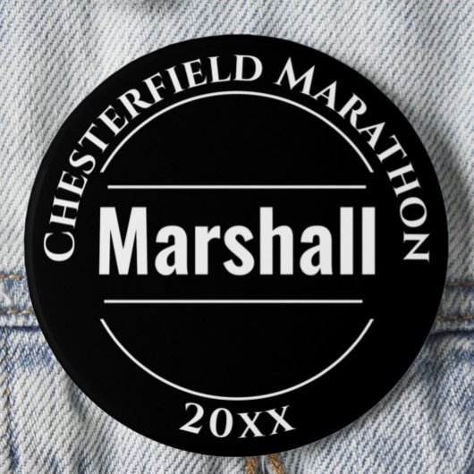 Event Marshall Badge Button
