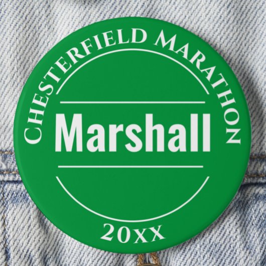 Event Marshall Badge Button