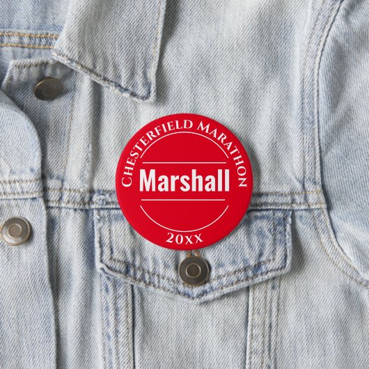 Event Marshall Badge Button (In situ)