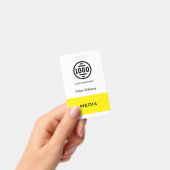 Event Media Foto ID Badge Pas (Handheld)