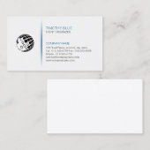 Event Organizer Services Eenvoudig Visitekaartje (Voorkant / Achterkant)