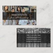 Event Organizer Visitekaartjes met ballonnen (Voorkant / Achterkant)