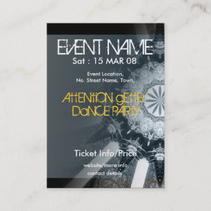 EVENT PARTY miniFLYER #002 Visitekaartje