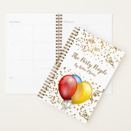 Event Party Planner Ballons en Gold Confetti