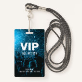 Event Photo VIP All Access Pass Event ID Badge (Voorkant met draagriem)