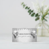 Event Planner Balloon - thema Visitekaartje (Staand voorkant)