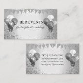 Event Planner Balloon - thema Visitekaartje (Voorkant / Achterkant)