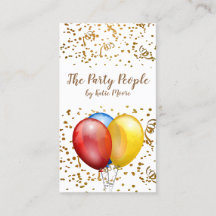 Event Planner Balloons Confetti