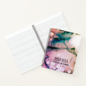 *~* Event Planner Chic Vrouwelijke Girly Artistiek Notitieboek (Binnen)