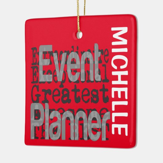 Event Planner Extraordinaire CUSTOM Keramisch Ornament (Links)