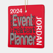 Event Planner Extraordinaire CUSTOM Keramisch Ornament (Links)
