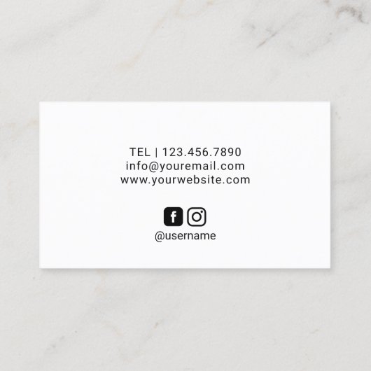 Event Planner Gold Geometric Crown Modern Black Visitekaartje (Achterkant)