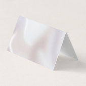 Event Planner Iridescent Pearl Shimmer Visitekaartje (Achterkant)