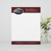Event Planner Letterhead Gepersonaliseerd Briefhoofd (Staand voorkant)
