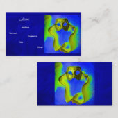 Event Planner- Masquerade Visitekaartje (Voorkant / Achterkant)