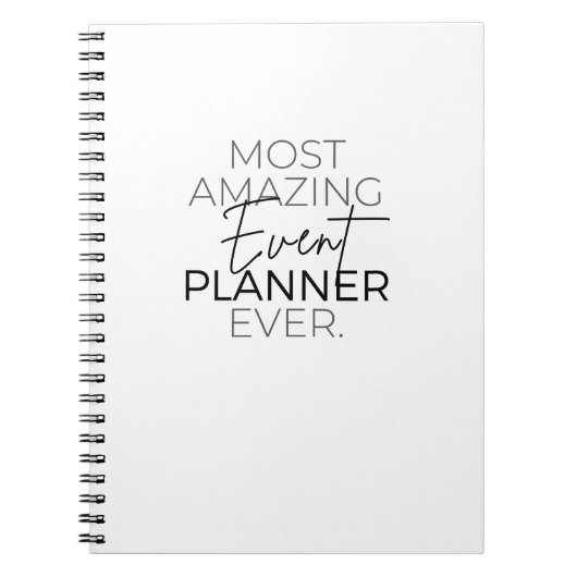 Event Planner Notitieboek (Voorkant)