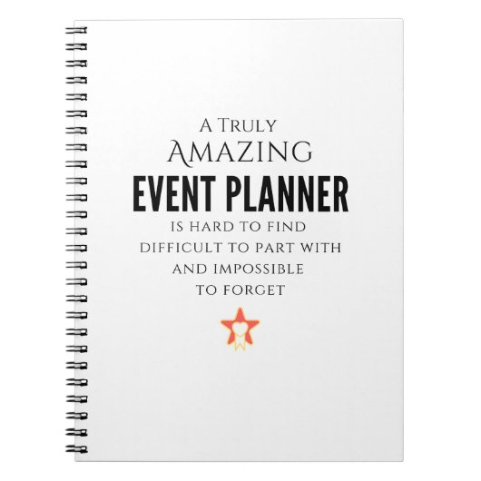 Event Planner Notitieboek (Voorkant)