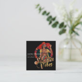 Event Planner Vierkante Visitekaartje (Staand voorkant)