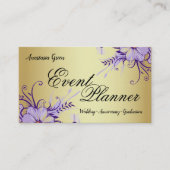 Event Planner Visitekaartje (Voorkant)