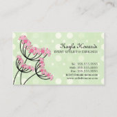 Event Planner Visitekaartje (Achterkant)