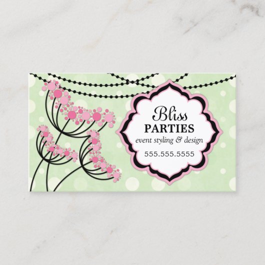 Event Planner Visitekaartje (Voorkant)